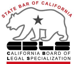 Certified Specialist, State Bar of California Board of Legal Specialization